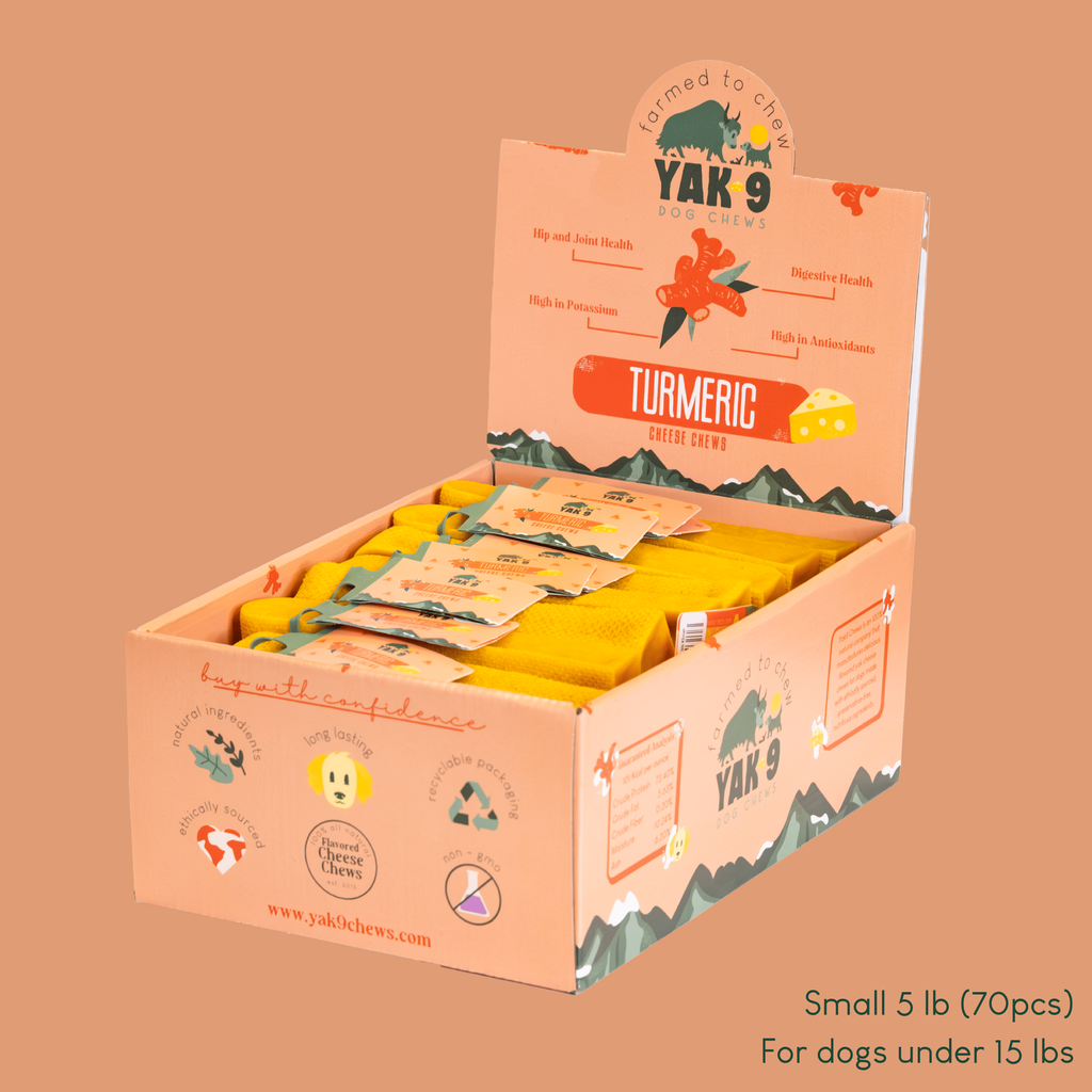 Turmeric Yak Cheese Dog Chews