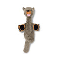 Extra-Long Twisty Plush Dog Toy with Crinkle and Squeakers