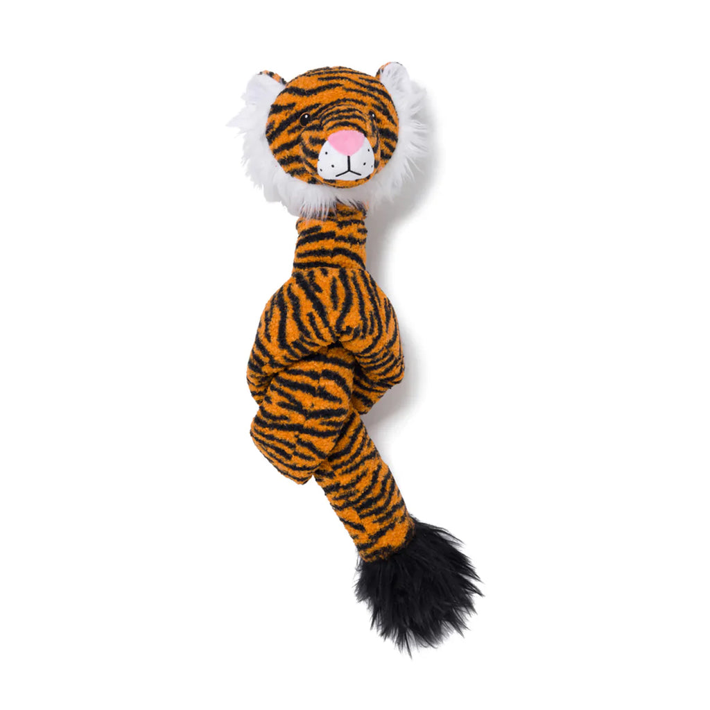 Tiger Dog Toy, Extra-Long 5-Foot Interactive Tug and Crinkle