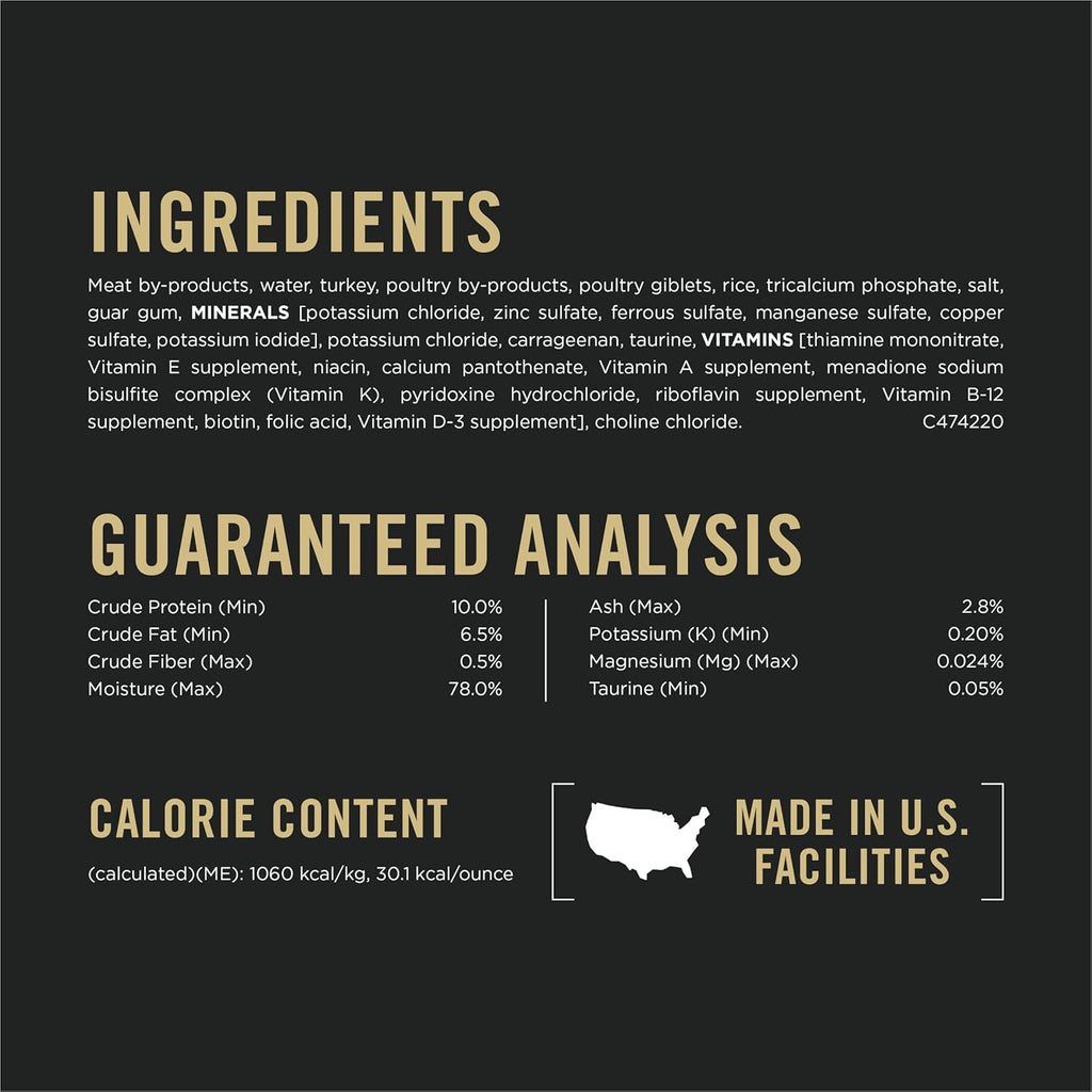 Urinary Tract Health Wet Cat Food with Beef & Chicken