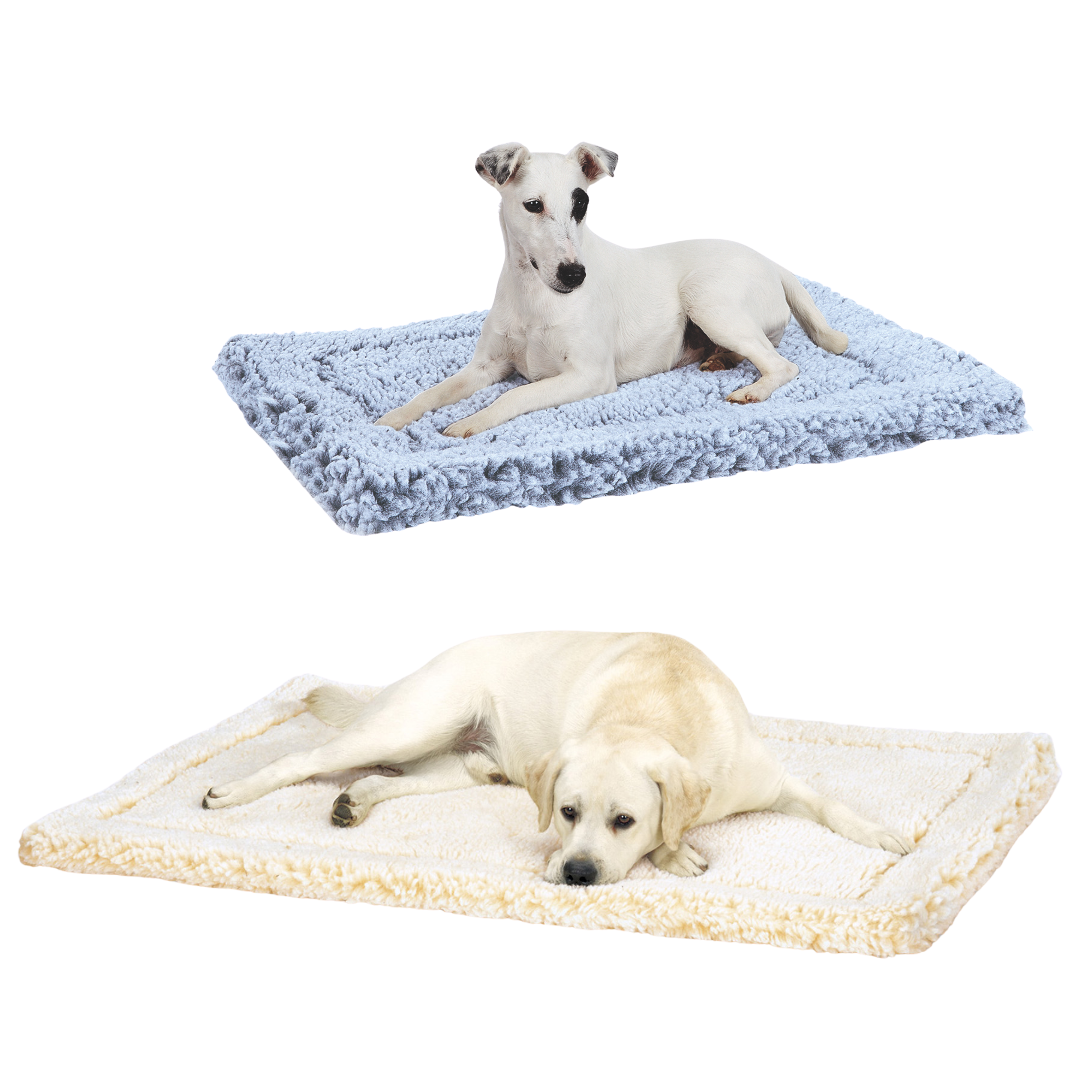 HuggleFleece Mat Stuffing-Free Orthopedic Pet Bed