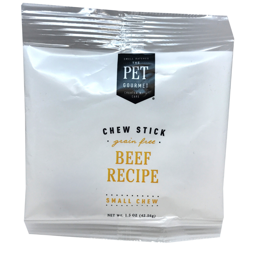 Beef Chews for Dogs – All-Natural Dental Treats, Small & Large Sizes