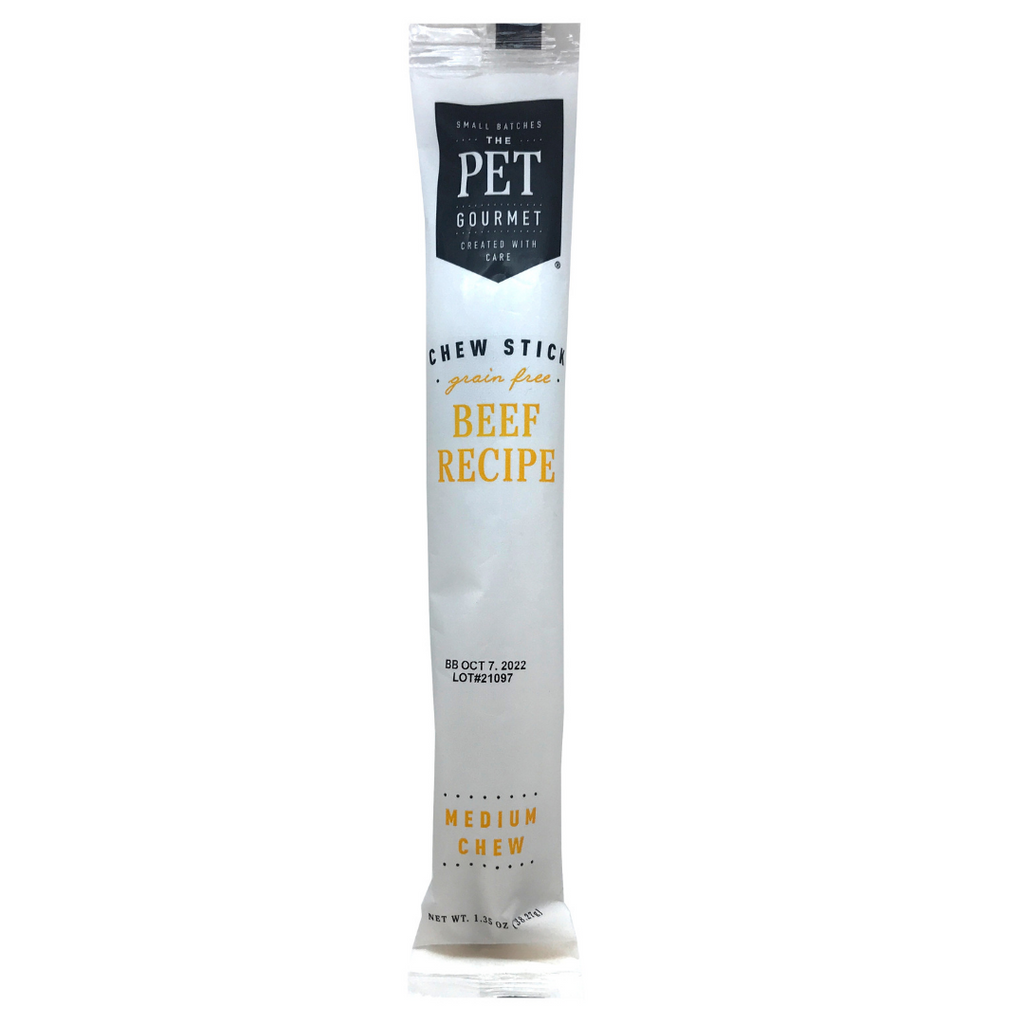 Beef Chews for Dogs – All-Natural Dental Treats, Small & Large Sizes