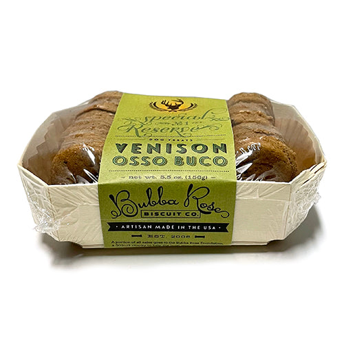 Venison Osso Buco Dog Treats – Special Reserve No. 1, 8 Pack