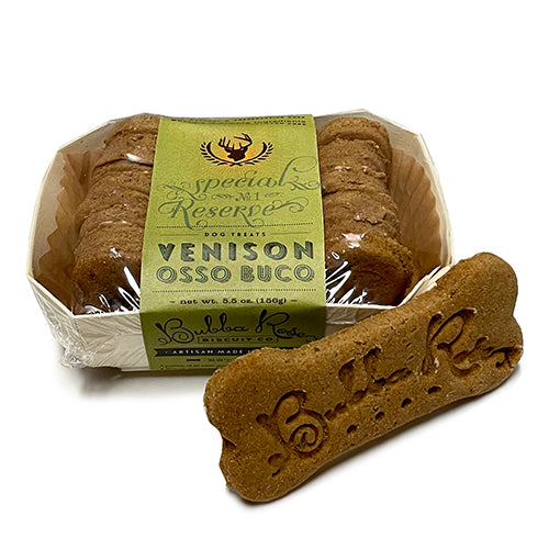 Venison Osso Buco Dog Treats – Special Reserve No. 1, 8 Pack