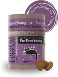 Senior Cat Vitamin Soft Chews for Brain and Vision Support