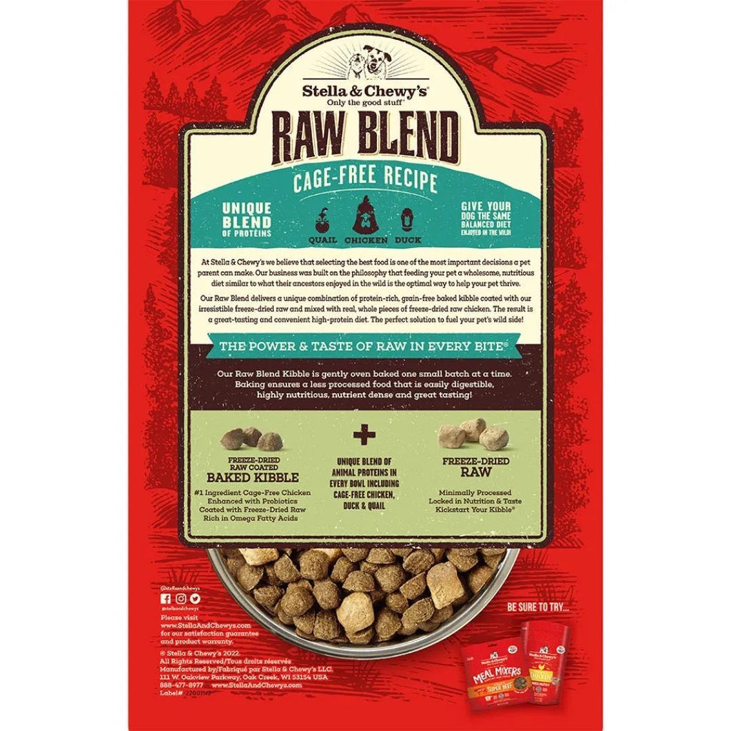 Protein-Rich Baked Kibble with Freeze-Dried Raw for Dogs