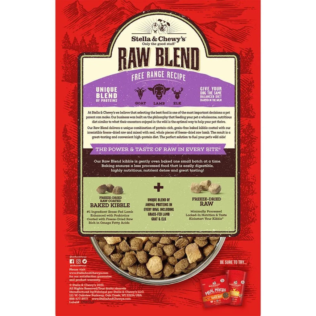 Protein-Rich Baked Kibble with Freeze-Dried Raw for Dogs