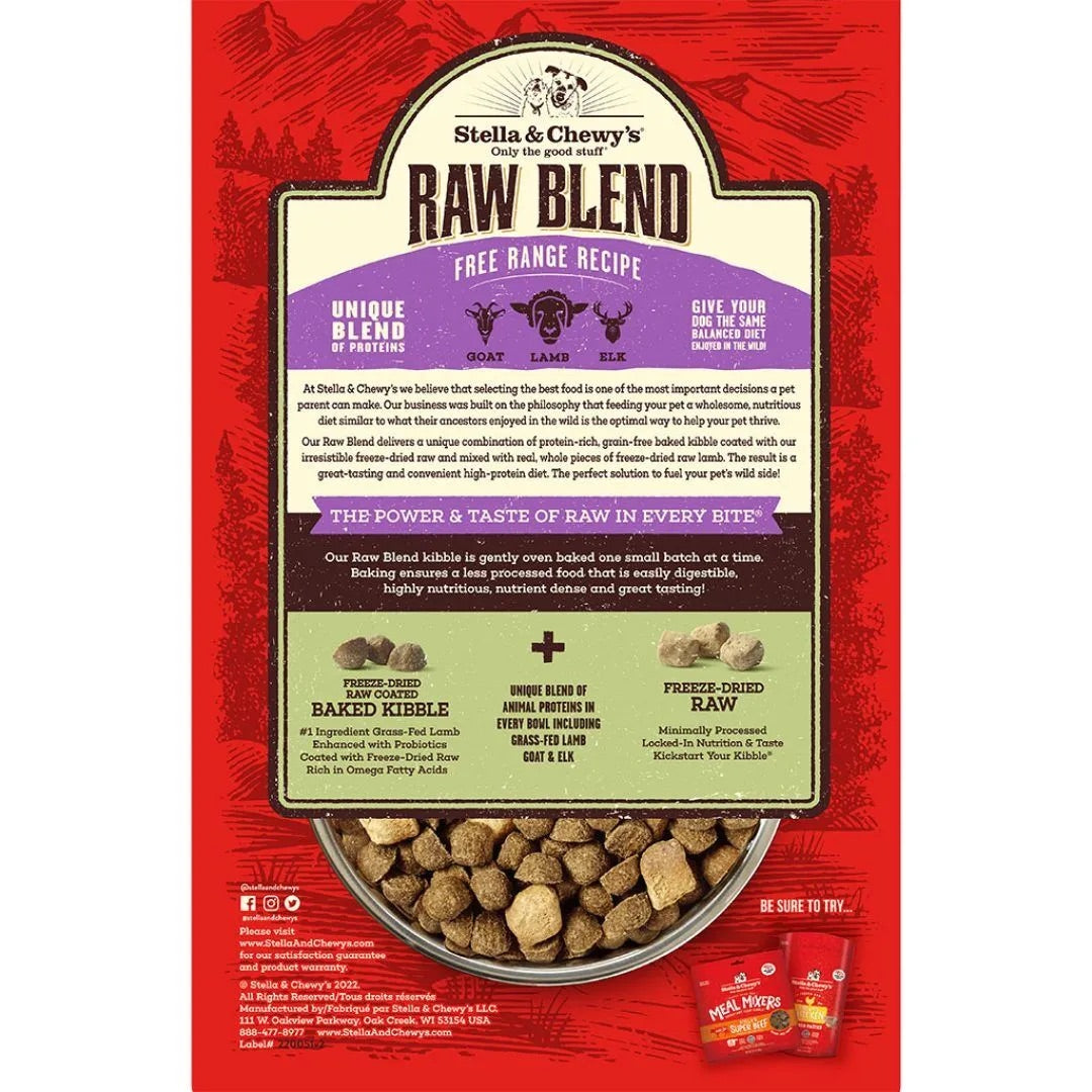 Protein-Rich Baked Kibble with Freeze-Dried Raw for Dogs