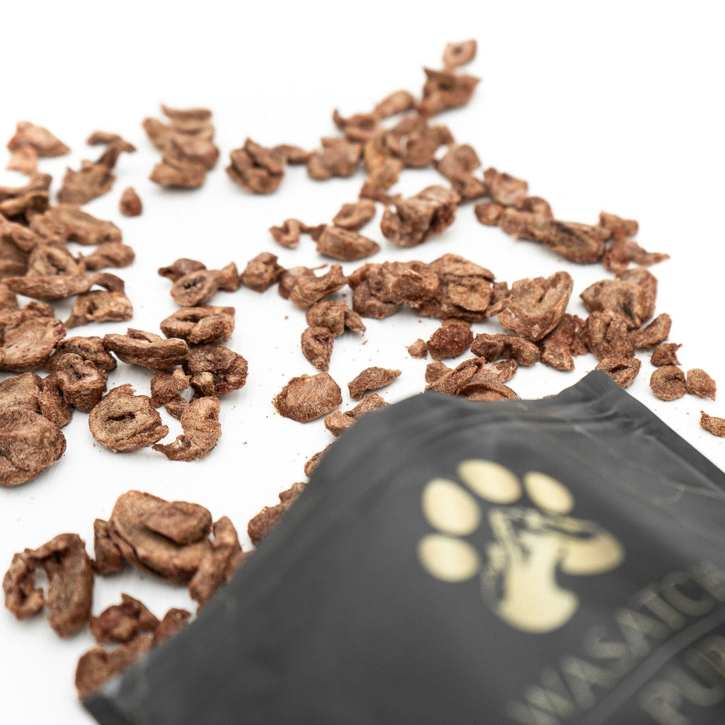 Freeze-Dried Chicken Hearts Dog Treats, Thinly Sliced