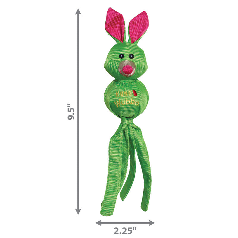 KONG Wubba Ballistic Friends Dog Tug and Fetch Toy