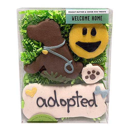 Adoption Dog Treat Box – All-Natural, Wheat-Free, 4 Treats