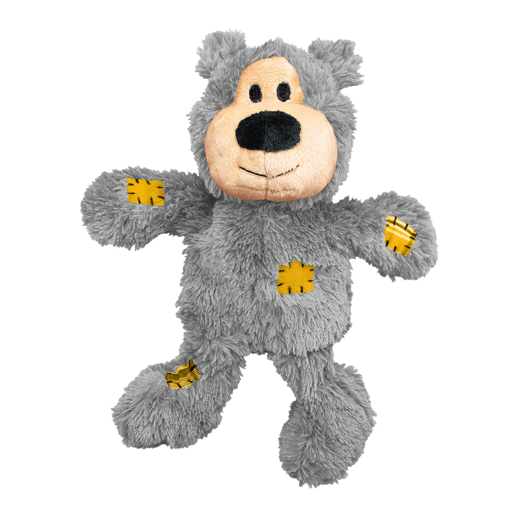 KONG Wild Knots Bear Dog Toy with Knotted Rope Skeleton