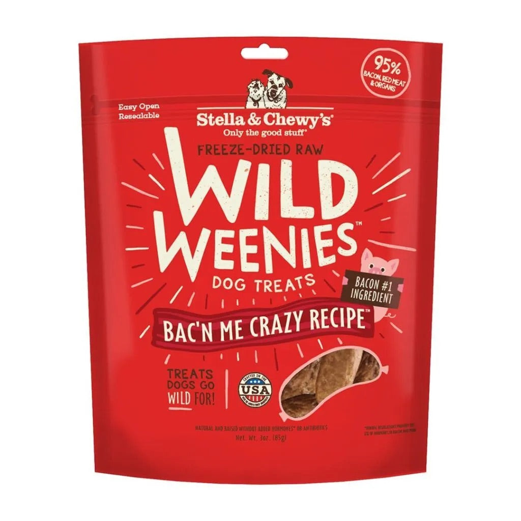 Freeze-Dried Raw Bacon Dog Treats