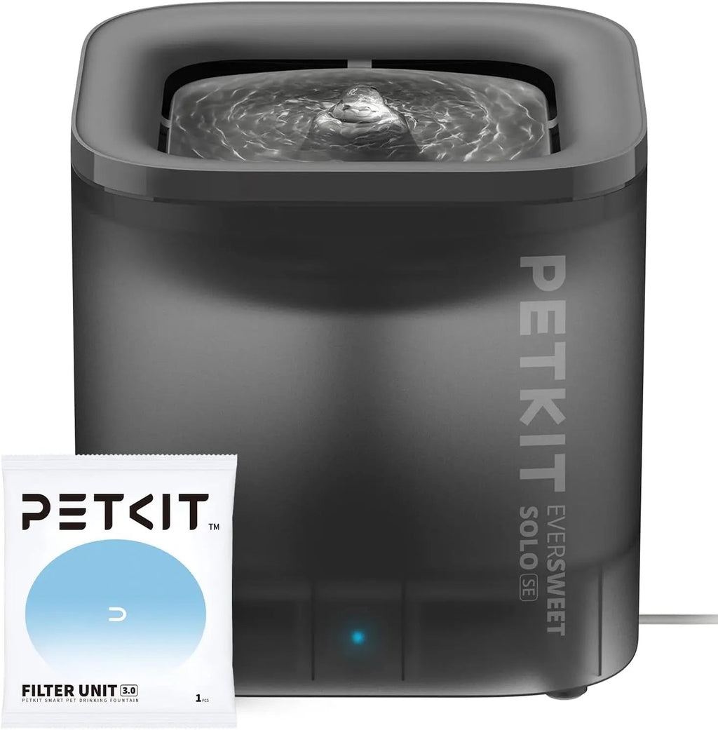 Wireless Pet Water Fountain for Cats and Small Dogs, 1.85L Capacity