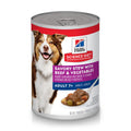 Senior Dog Wet Food with Beef, Pork Liver & Brown Rice