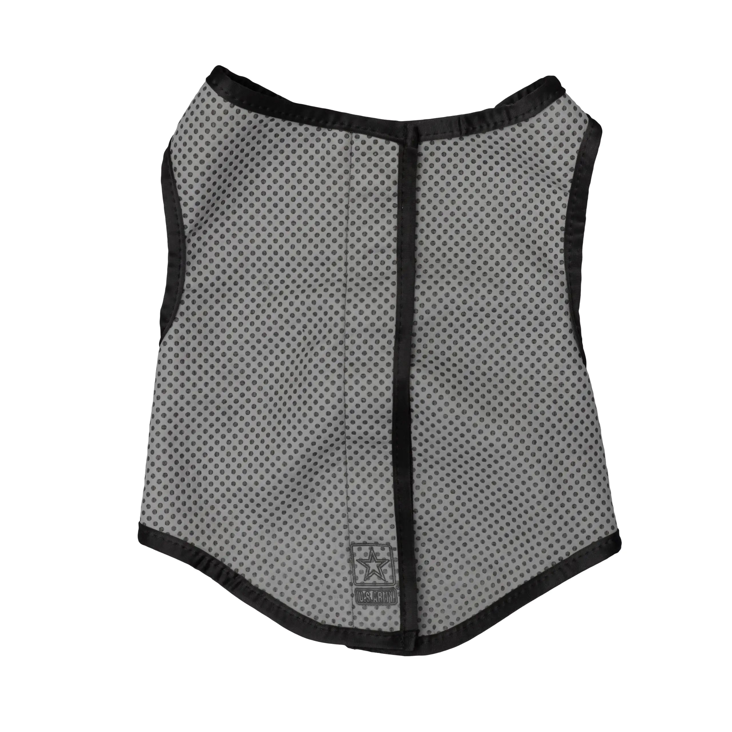 US Army Dog Cooling Vest with UV Protection, Grey