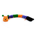 Halloween Caterpillar Deluxe Plush Dog Toy with Squeakers