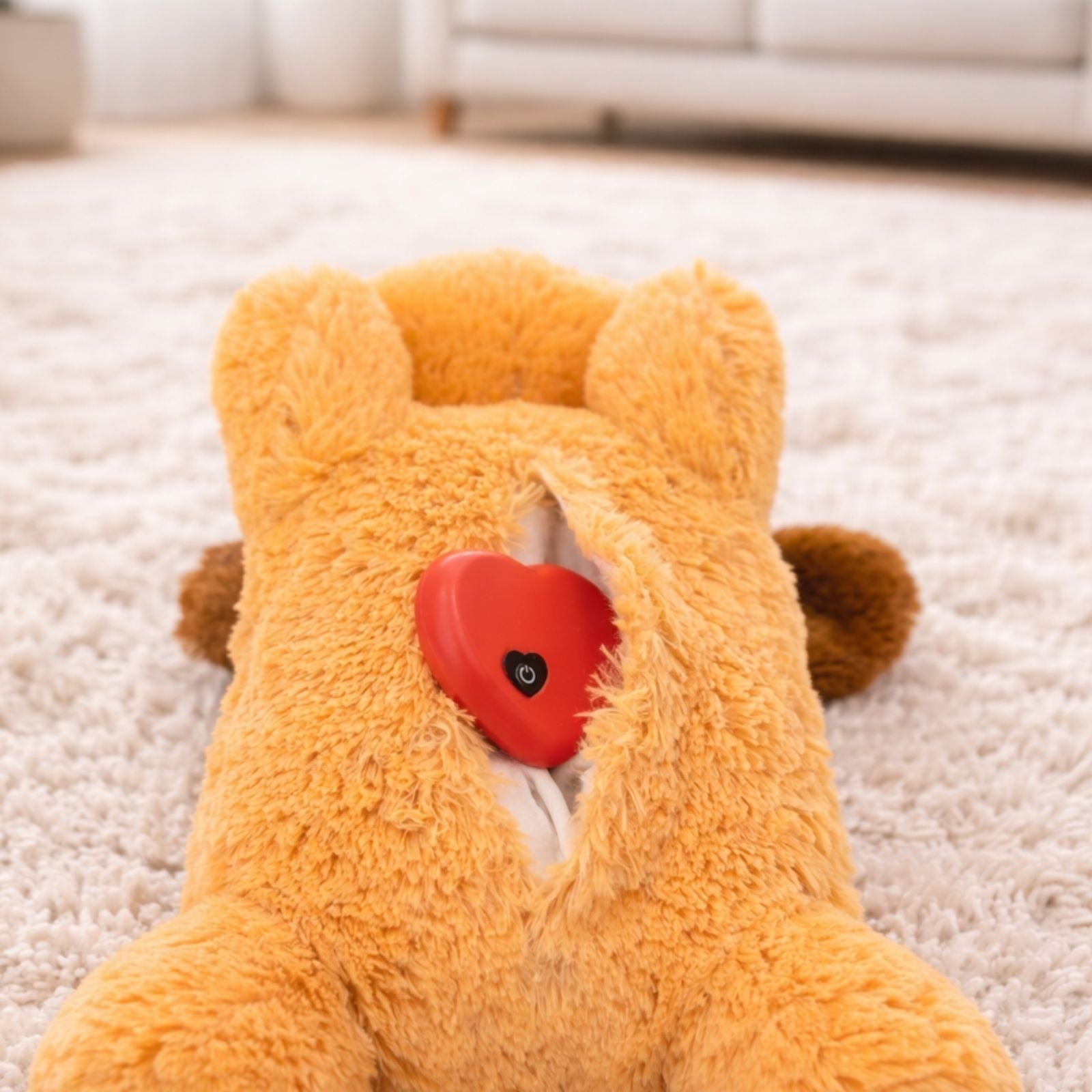 Zen Pup Plush Dog Companion with Calming Heartbeat