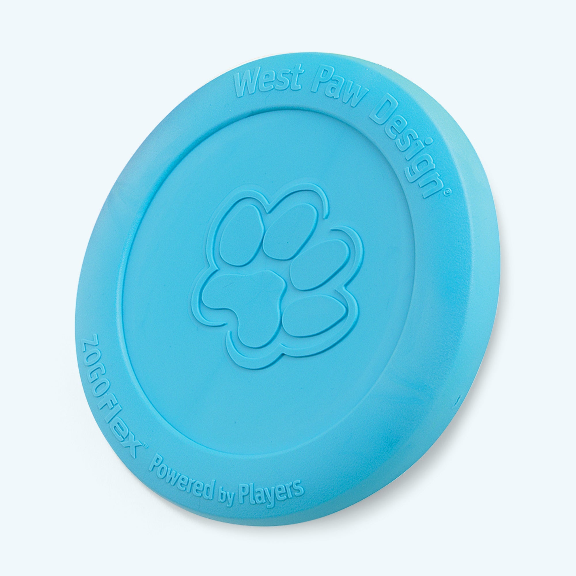 Zisc Soft Dog Disc for Gentle Chewers, Lightweight & Floatable