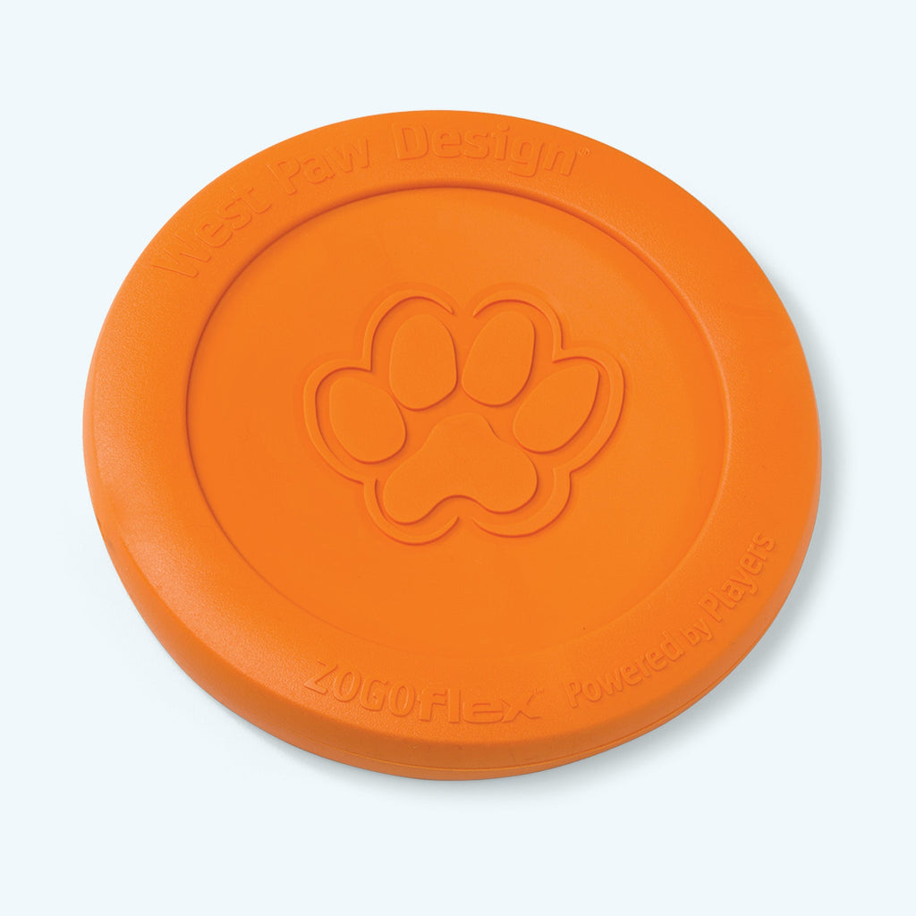 Zisc Soft Dog Disc for Gentle Chewers, Lightweight & Floatable