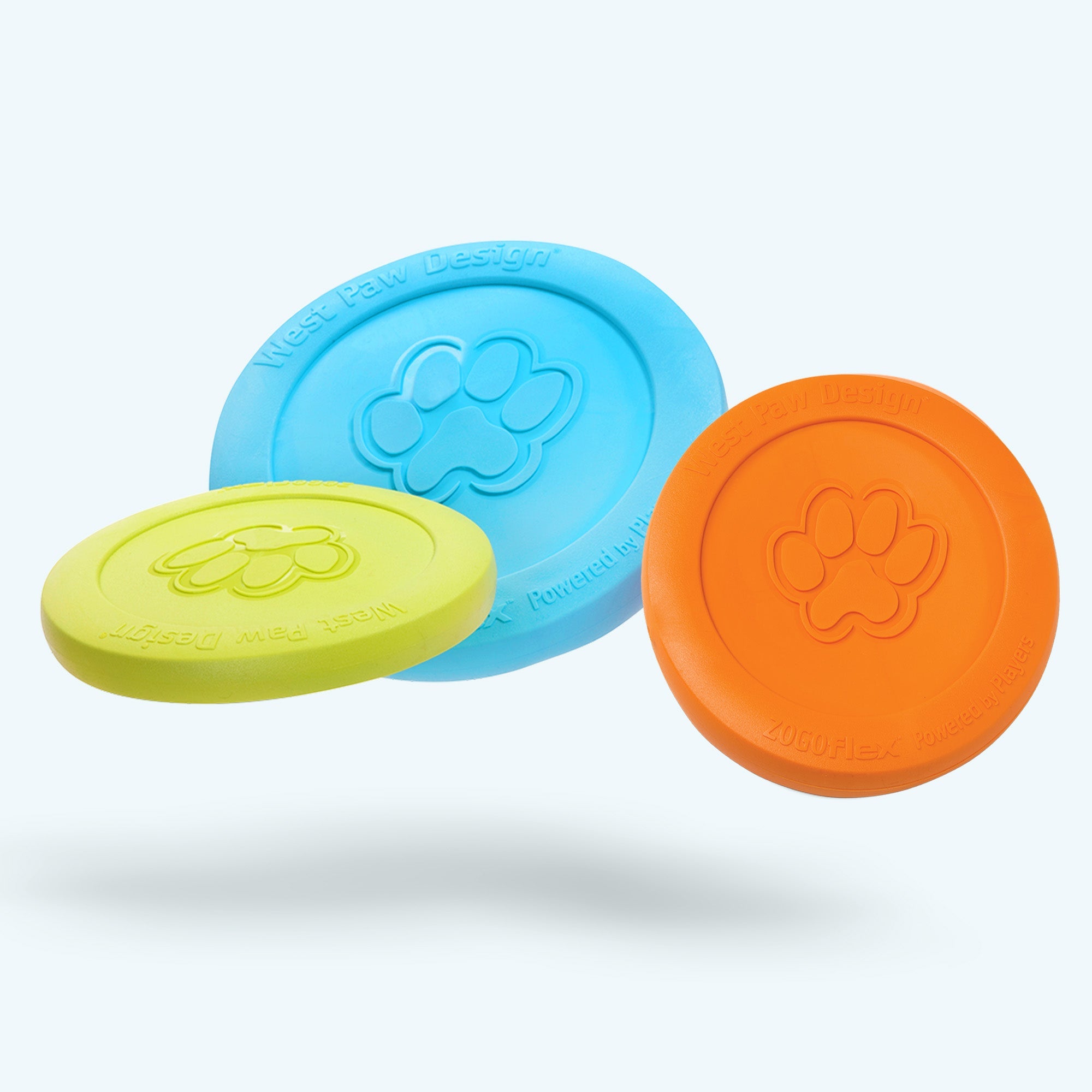 Zisc Soft Dog Disc for Gentle Chewers, Lightweight & Floatable
