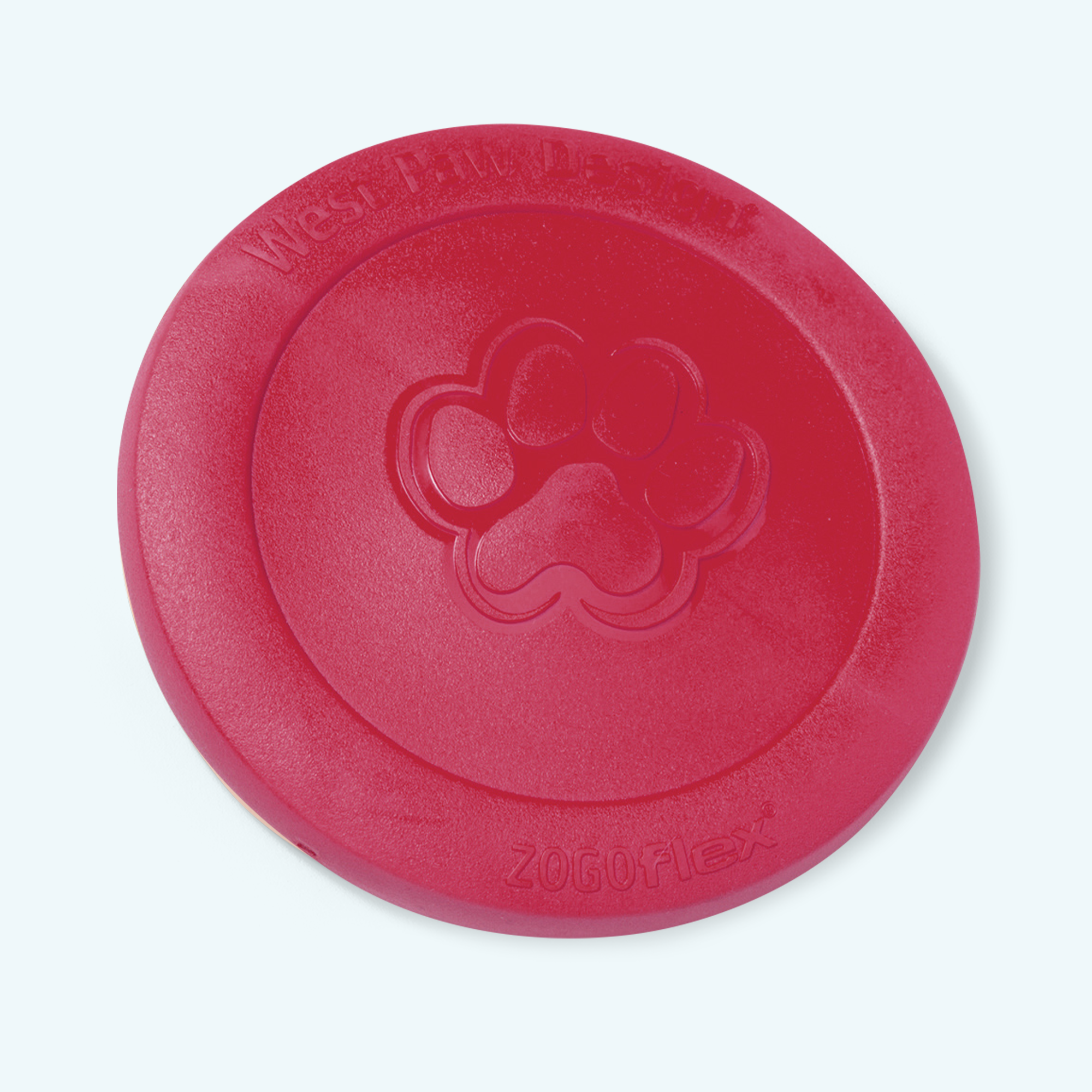 Zisc Soft Dog Disc for Gentle Chewers, Lightweight & Floatable