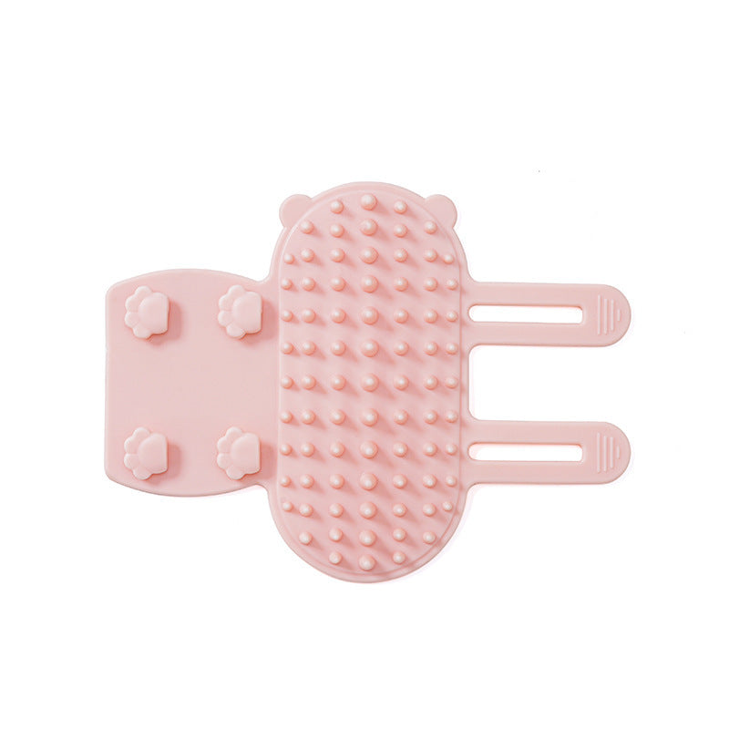 Silicone Pet Itch Relief Massage Grooming Tool for Cats & Dogs