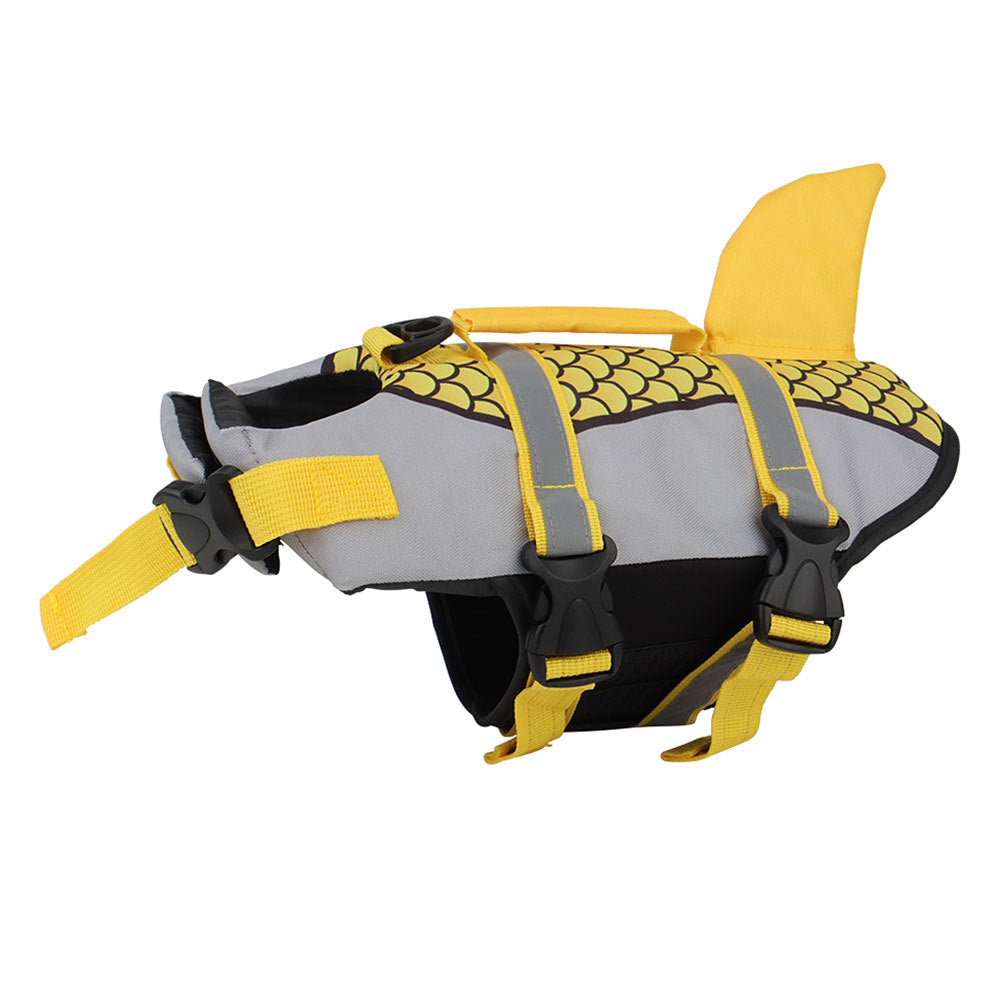 Pet Life Jacket with Handle and Leash Ring – Multiple Colors