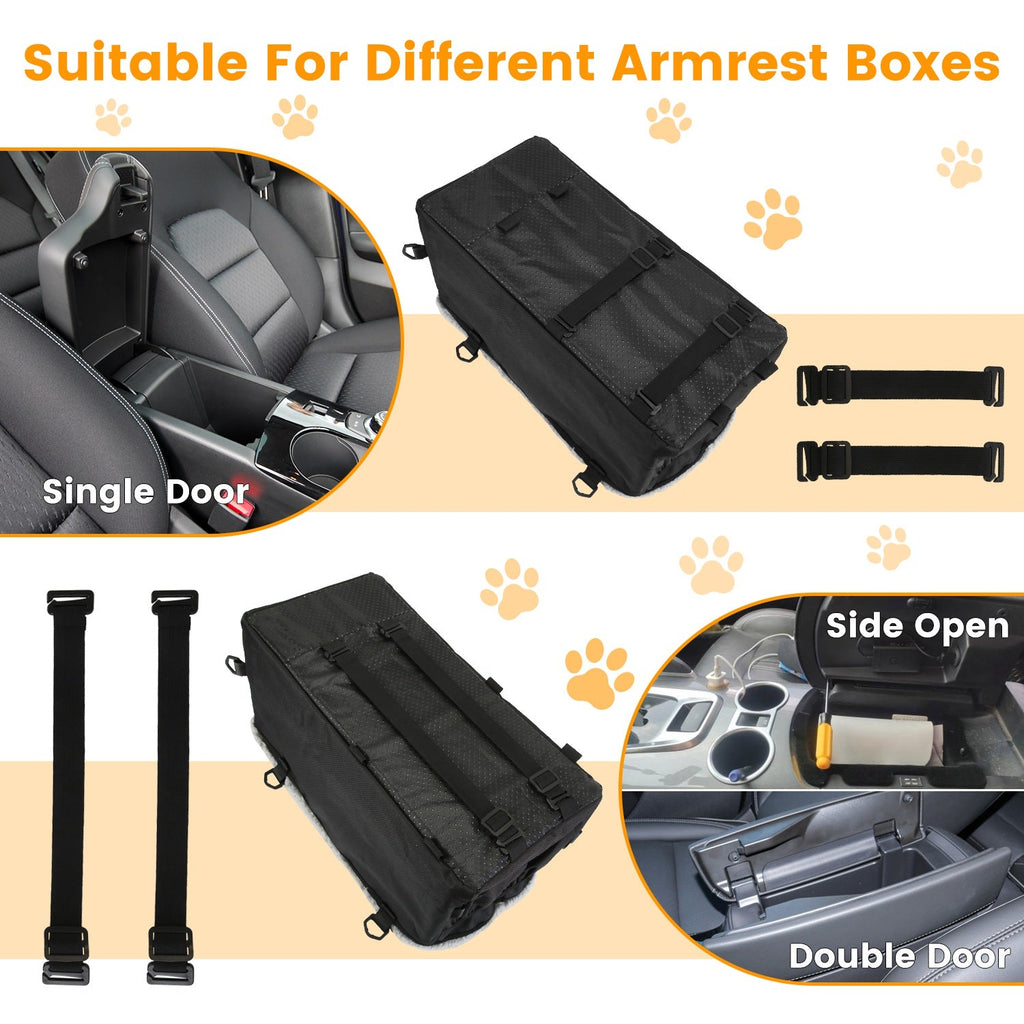 Small Pet Car Seat for Center Console, Up to 9 lbs