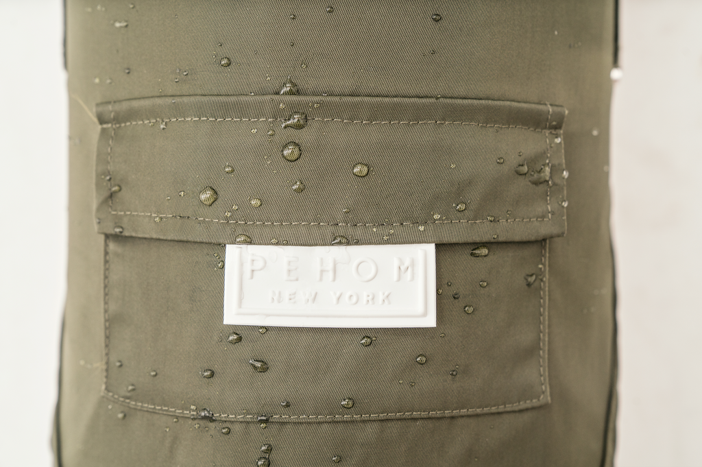 Water-Repellent Dog Jacket with Adjustable Belt and Back Pocket
