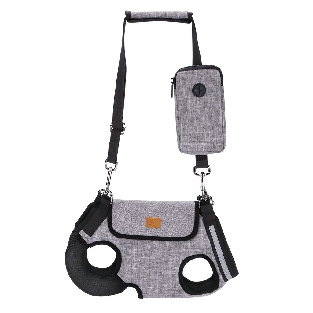 Adjustable Dog Lift Harness with Reflective Straps, 16.5"-19" Neck