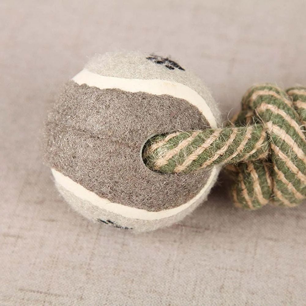 Cotton Rope Knot Toy for Medium and Large Dogs, 21cm
