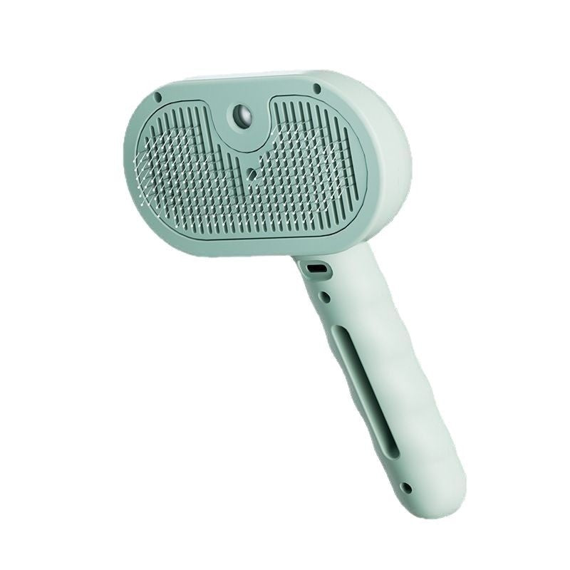Plastic Dog Grooming Comb – White, Green, or Pink