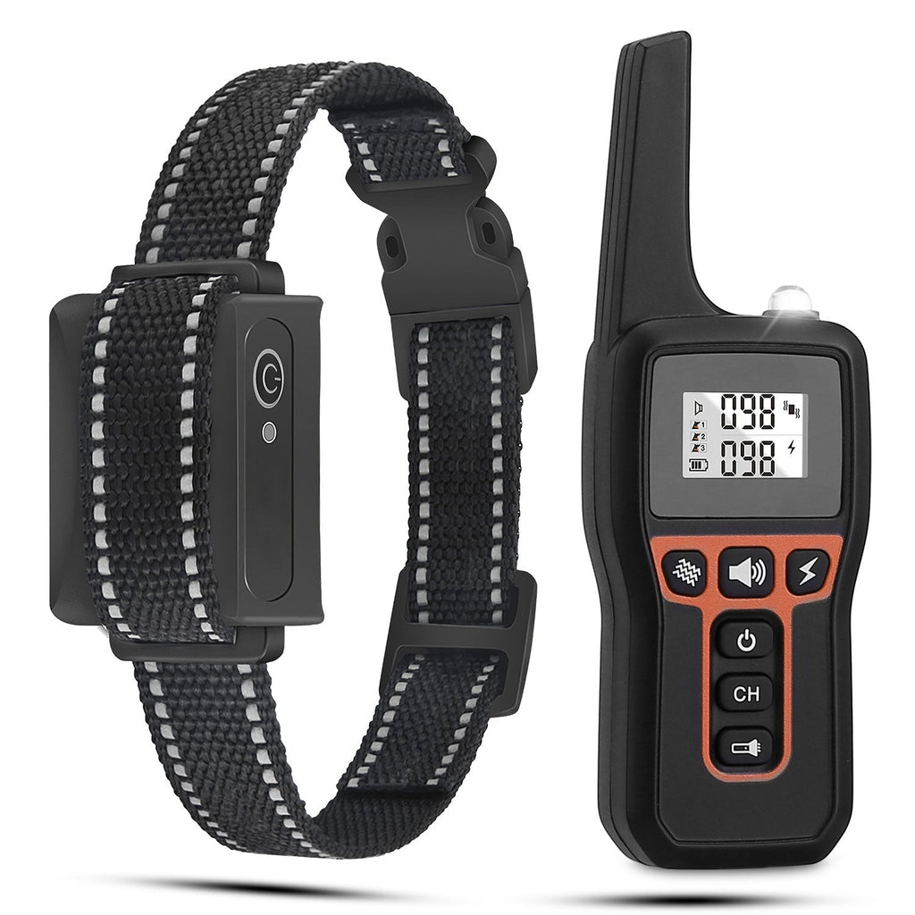 Dog Training Collar with Remote, Waterproof, 3 Modes, Long Range