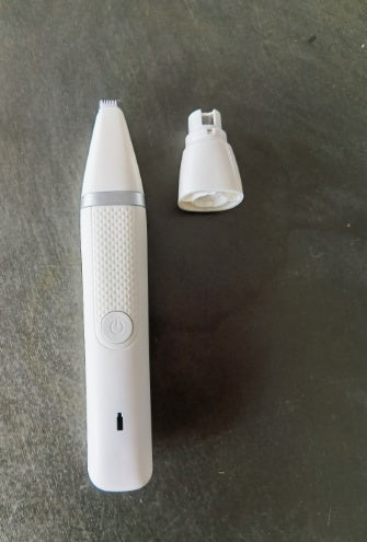 Pet Grooming Kit with Rechargeable Trimmer and Nail Polisher