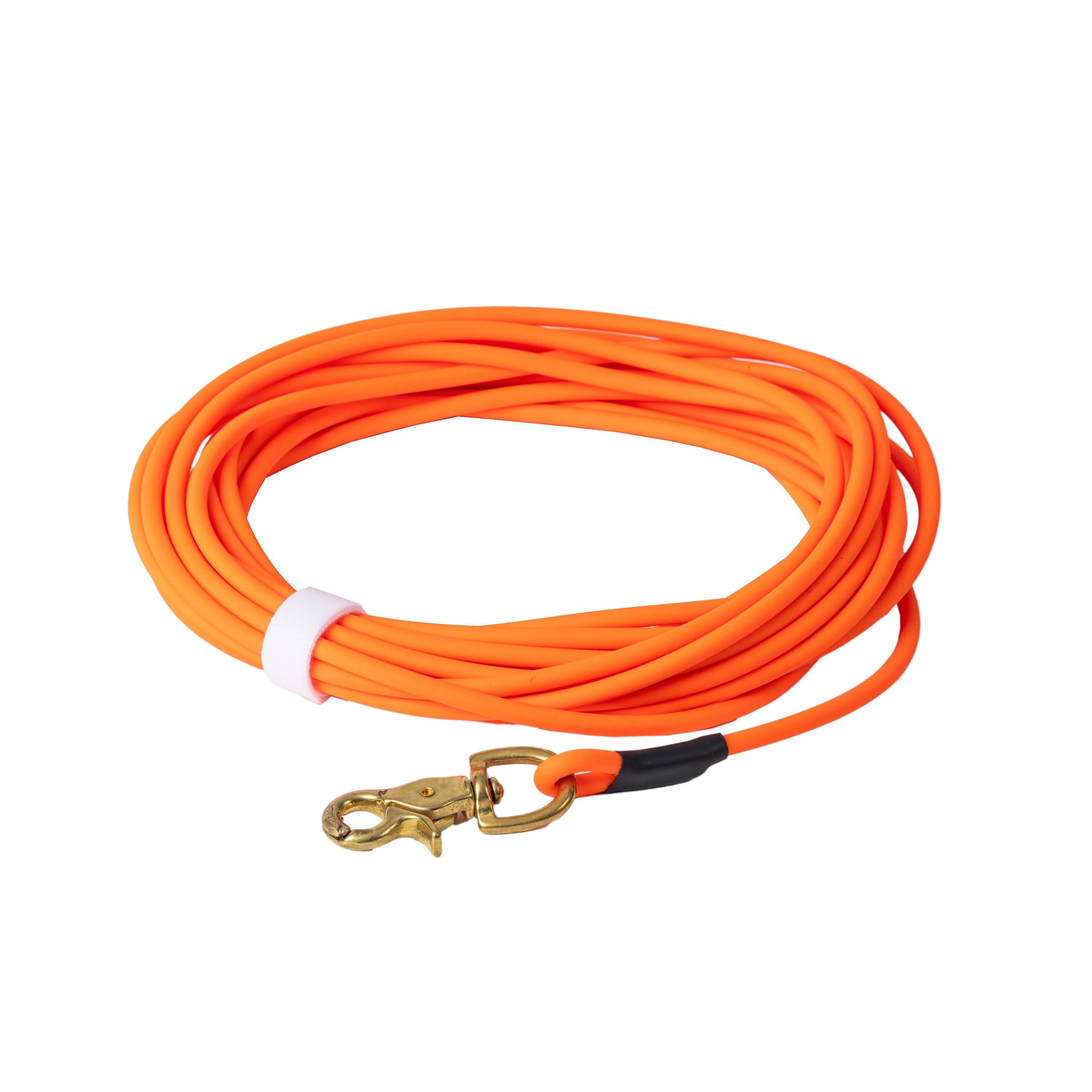 Barrows Ironhide Biothane Check Cord 15 ft x 1/4 in Green