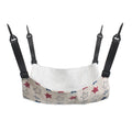 Flannel Cat Hammock with Plastic Hooks, Multiple Sizes