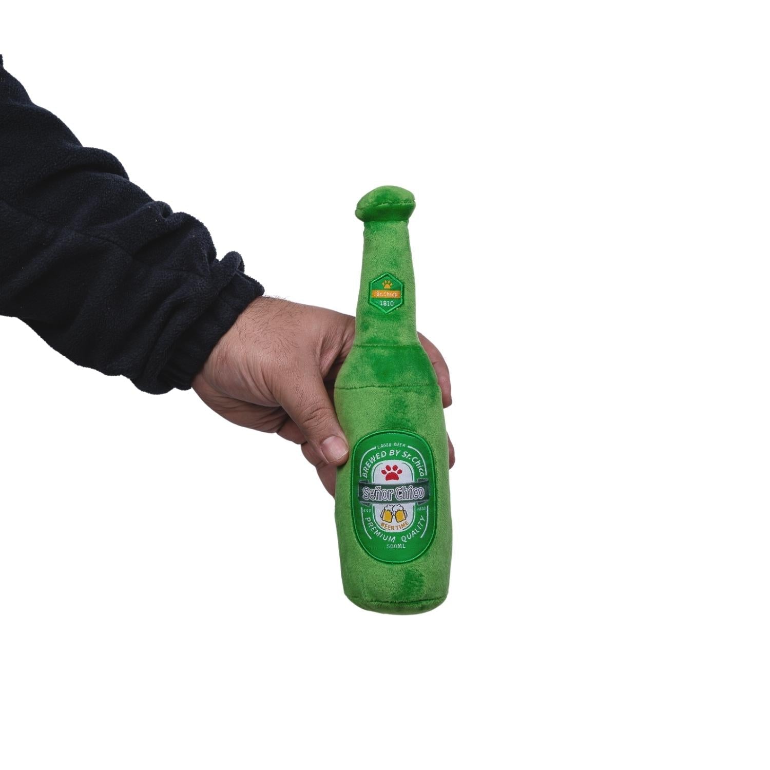 BFF Plush Mug & Beer Bottle Dog Toy Set