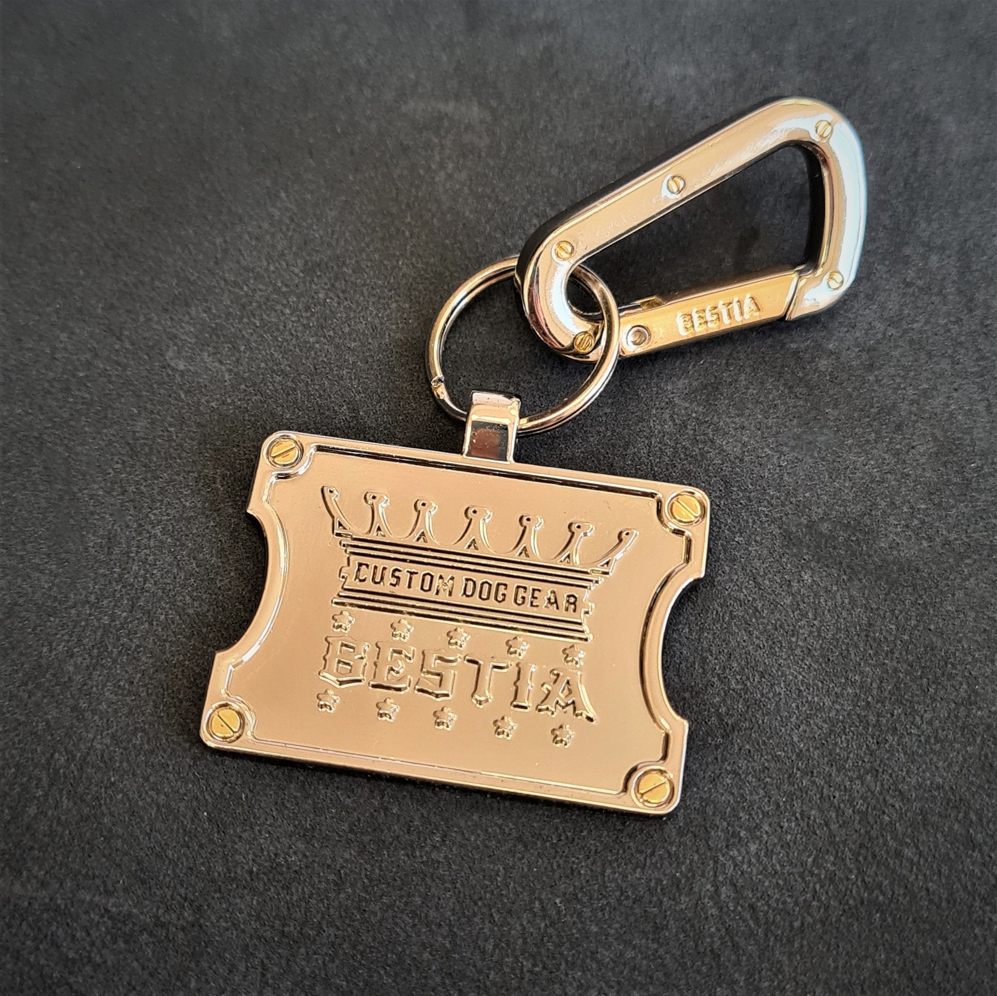 Animal-ID QR Code Dog ID Tag – Stainless Steel