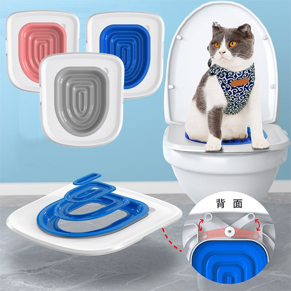 Cat Toilet Training Tray with Reusable Inner Tray