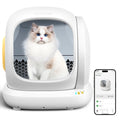 Smart Automatic Self-Cleaning Cat Litter Box, 75L for Multi-Cat Homes