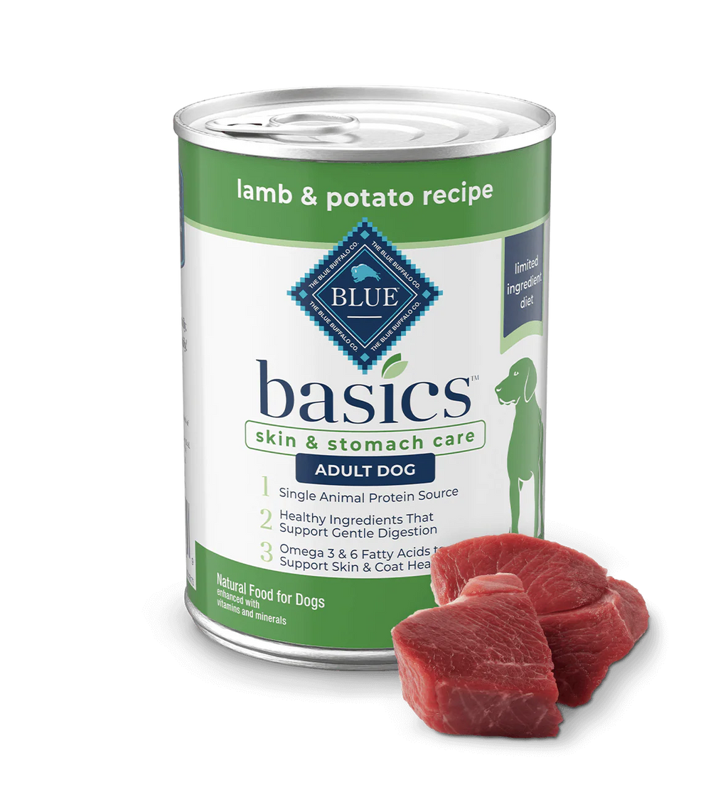 Grain-Free Lamb & Pumpkin Canned Dog Food for Sensitive Diets