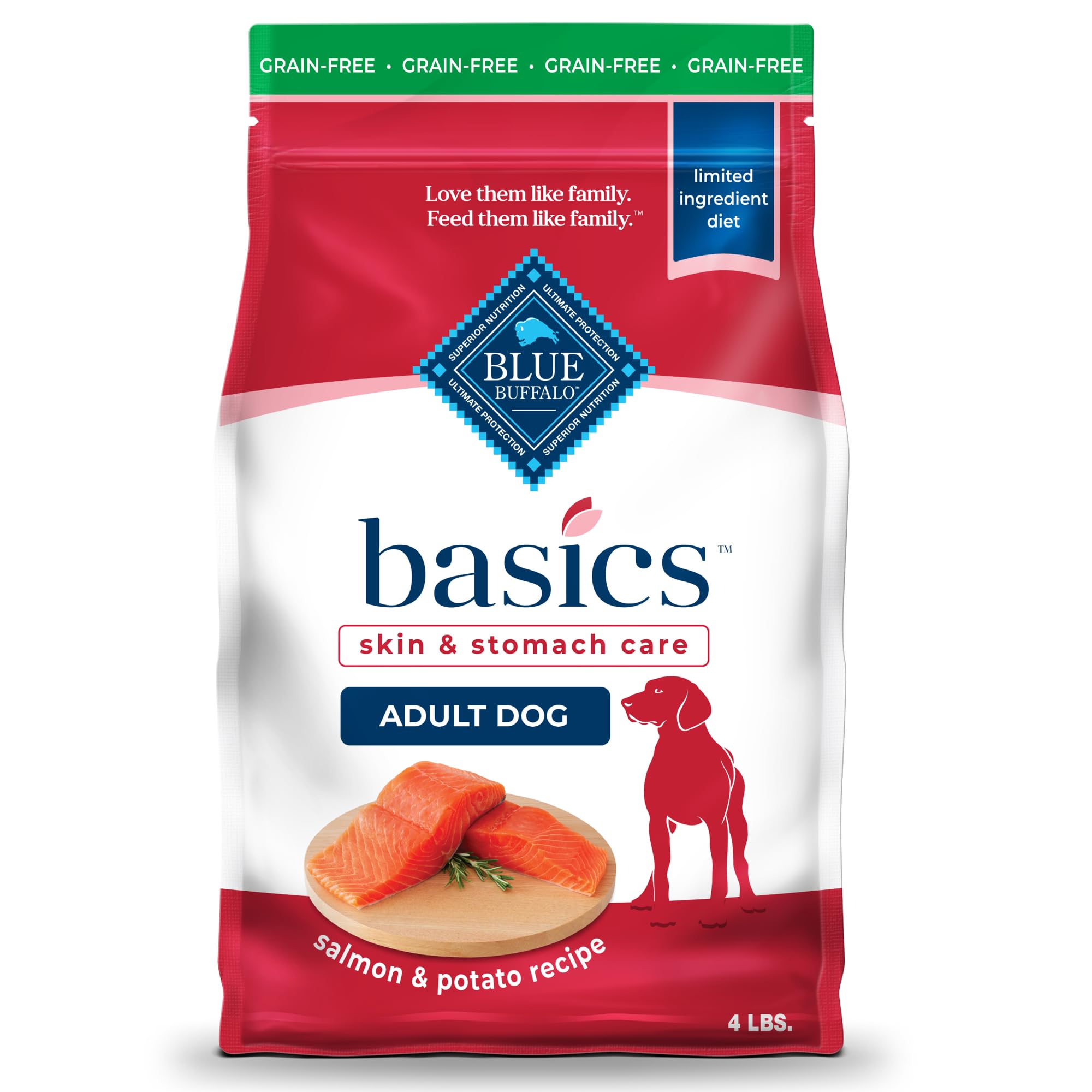 Grain-Free Salmon & Potato Dog Food for Sensitive Diets