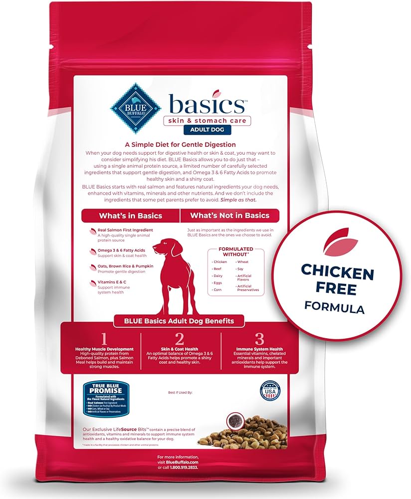 Grain-Free Salmon & Potato Dog Food for Sensitive Diets