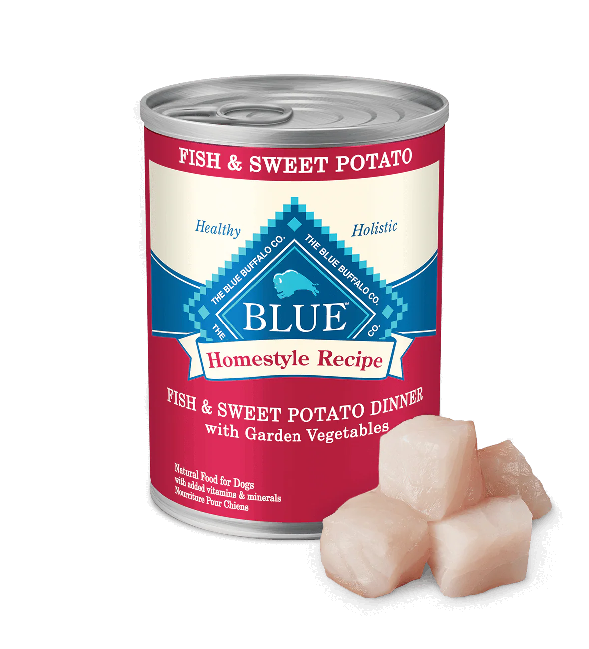 Whitefish & Sweet Potato Homestyle Dog Food with Whole Grains