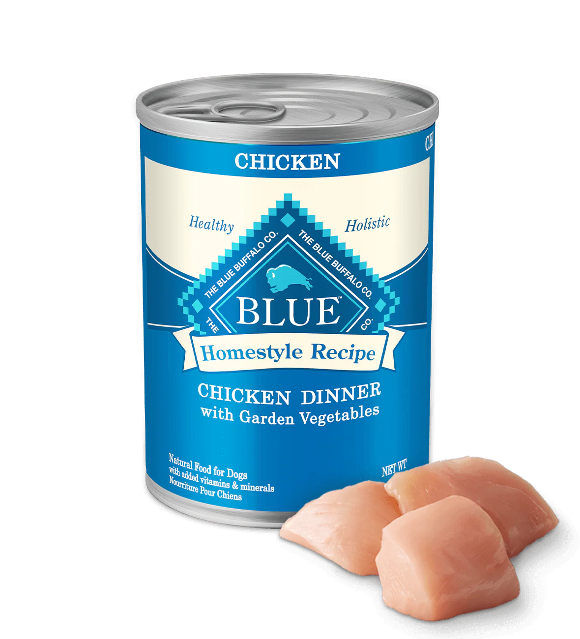 BLUE Homestyle Recipe Chicken Dinner for Adult Dogs