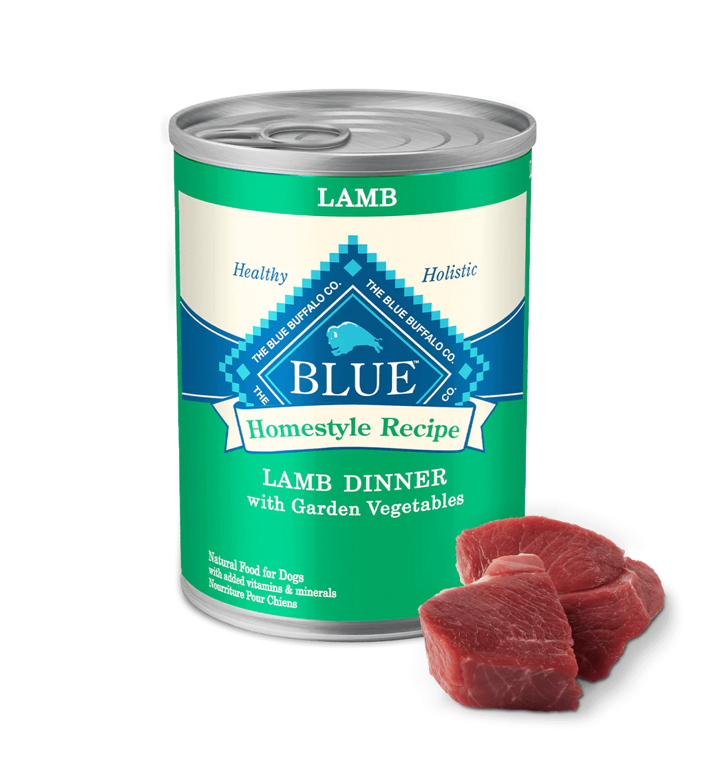 BLUE Homestyle Recipe Lamb Dinner Wet Dog Food