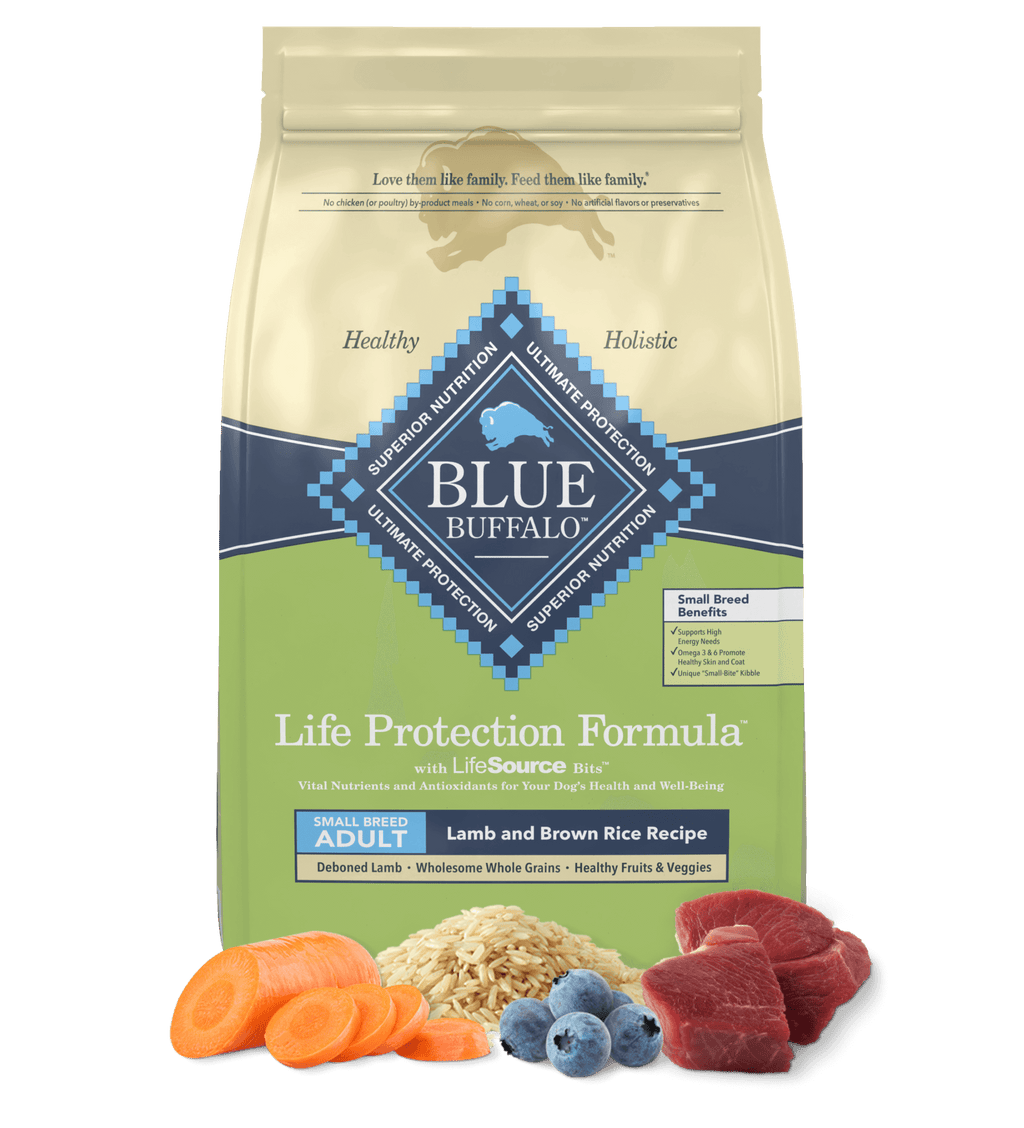 Small Breed Dry Dog Food with Real Lamb and Wholesome Grains