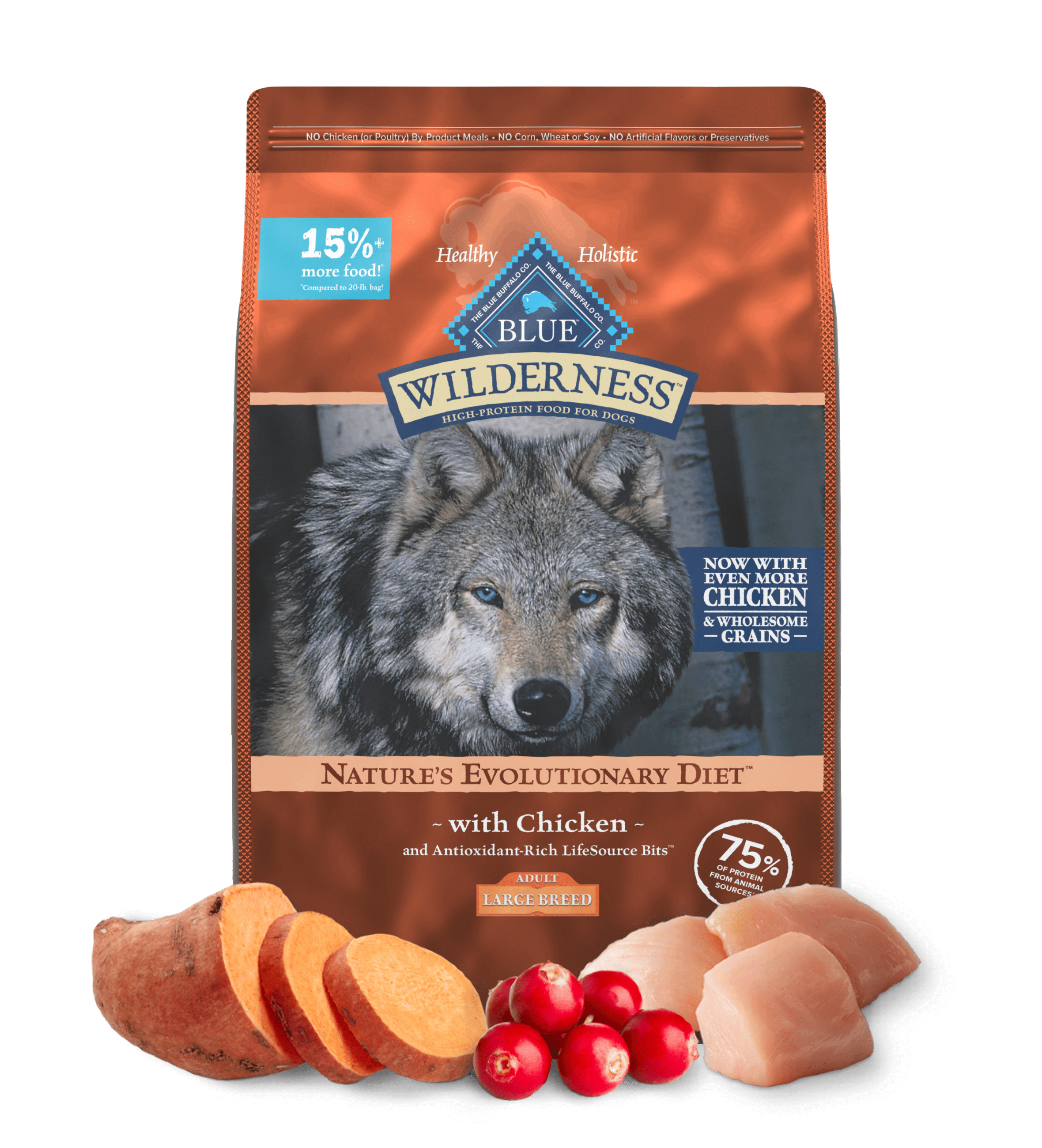 Protein-Rich Chicken & Wholesome Grains Adult Dog Food